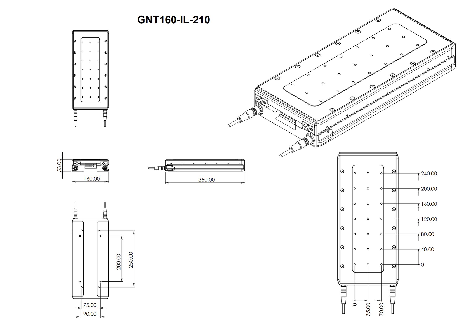 GNT160-IL-210 Drawing GNT160-IL-210 Drawing