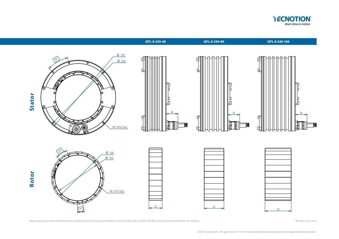 QTL 230 Series DWG