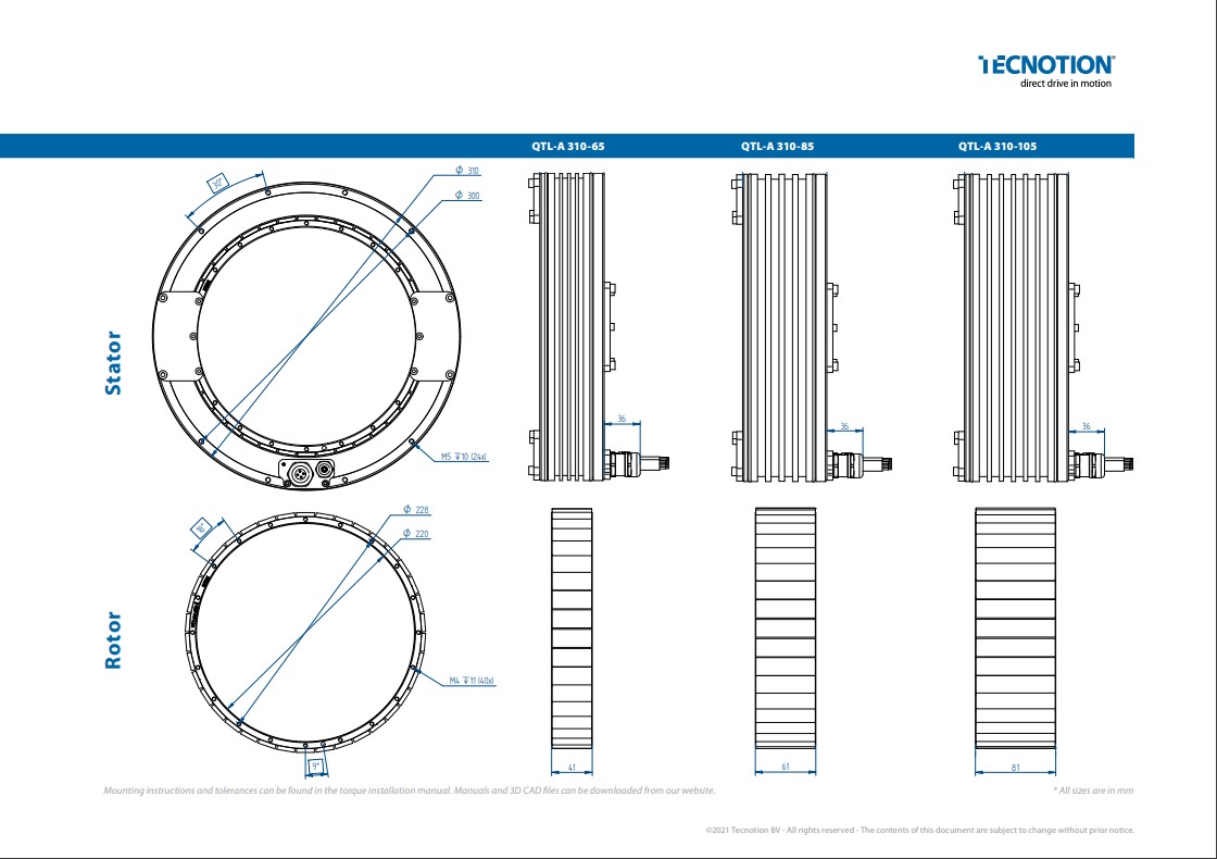 QTL 310 Series DWG