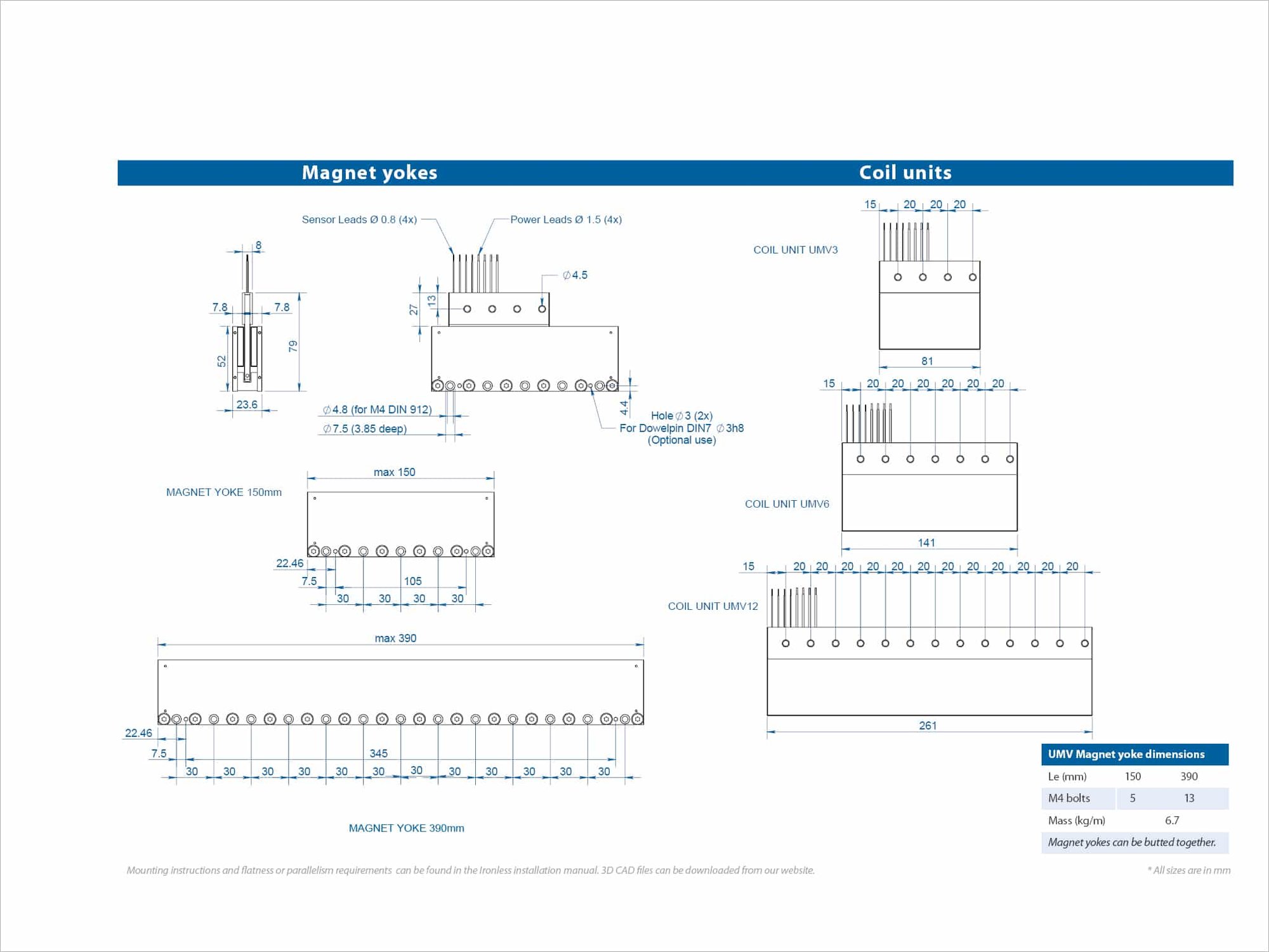 Vacuum Motor UMV-G2-drawing