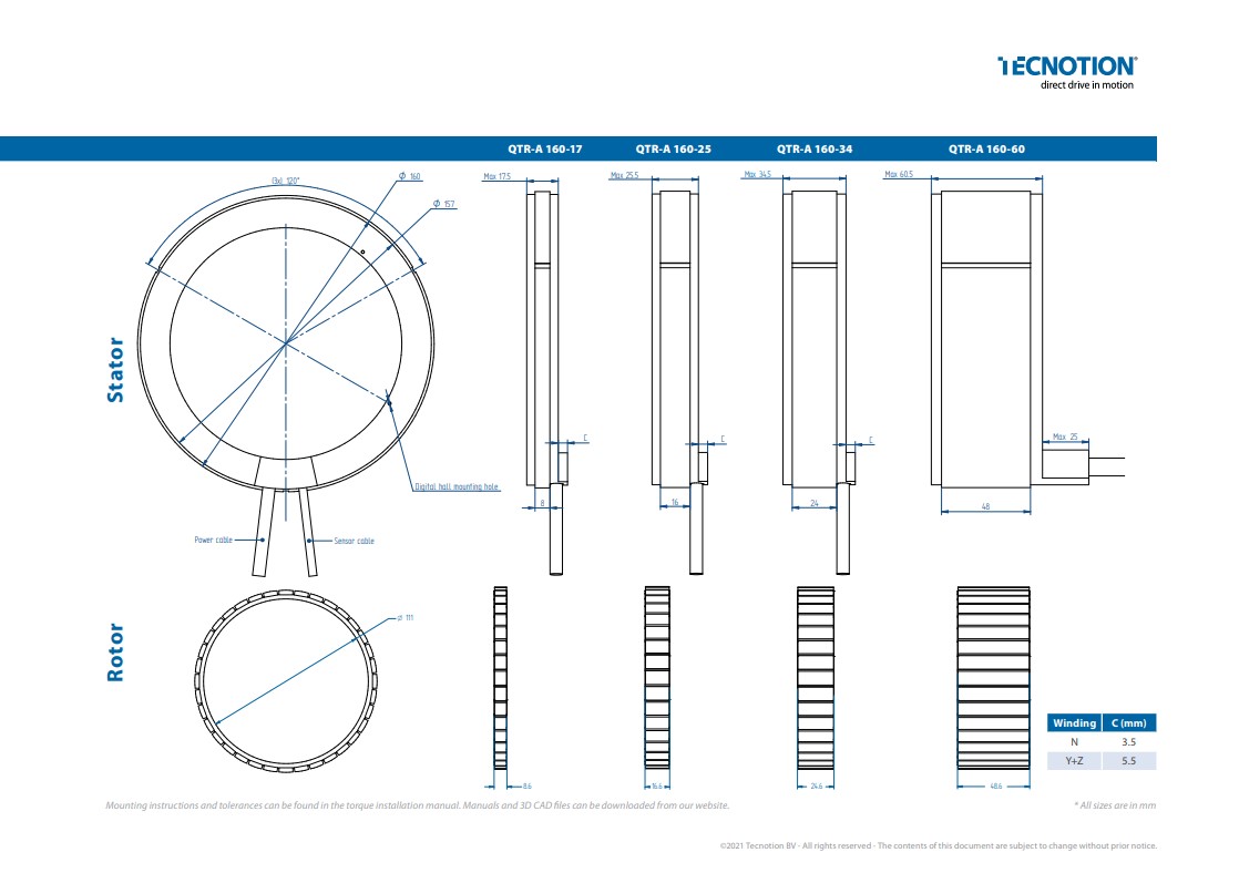 QTR 160 Series DWG