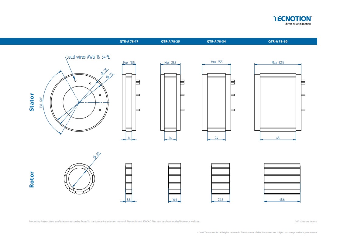 QTR 78 Series DWG