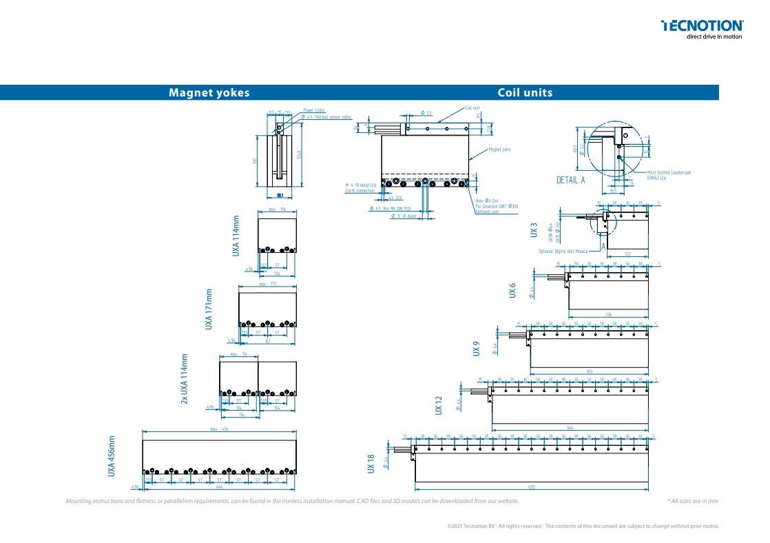 UXA Series DWG