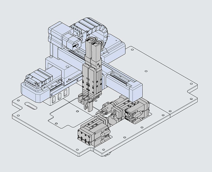 Servo Cylinder Picker Assembly